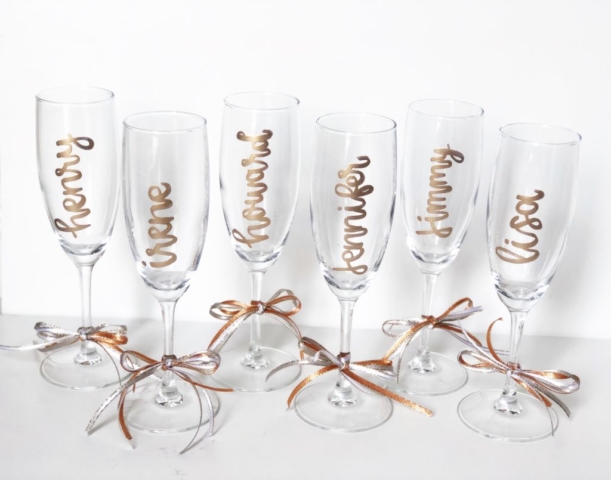 Personalized Embossed Glasses