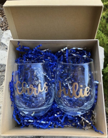 Personalized Wine Glasses